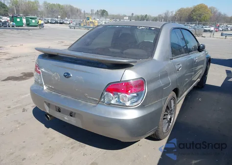2006 Subaru Impreza 2.5I from USA, damaged, VIN JF1GD67656H522994